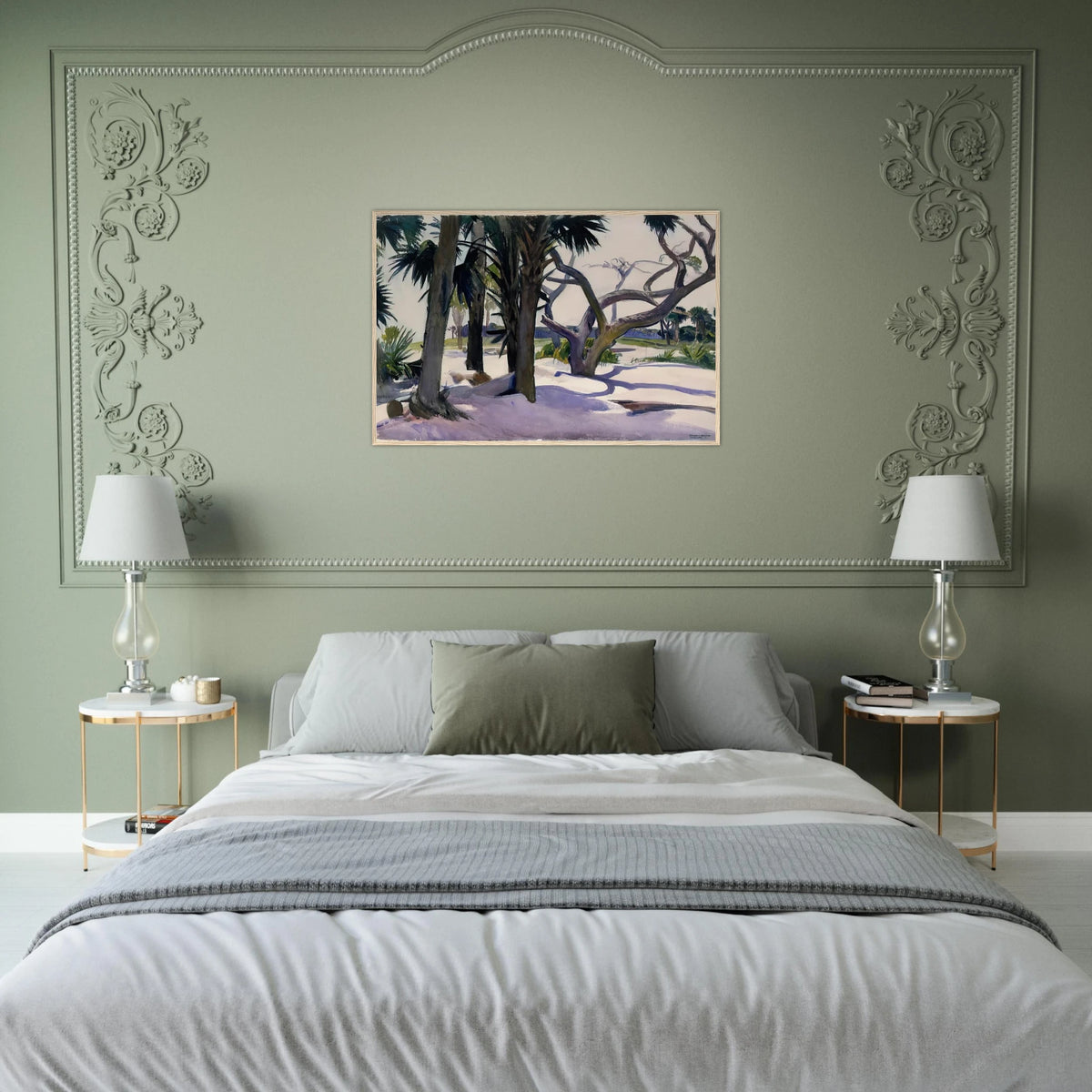 Folly Beach, Charleston, South Carolina Framed Poster | Edward Hopper Framed Prints Wall Art | Edward Hopper Print