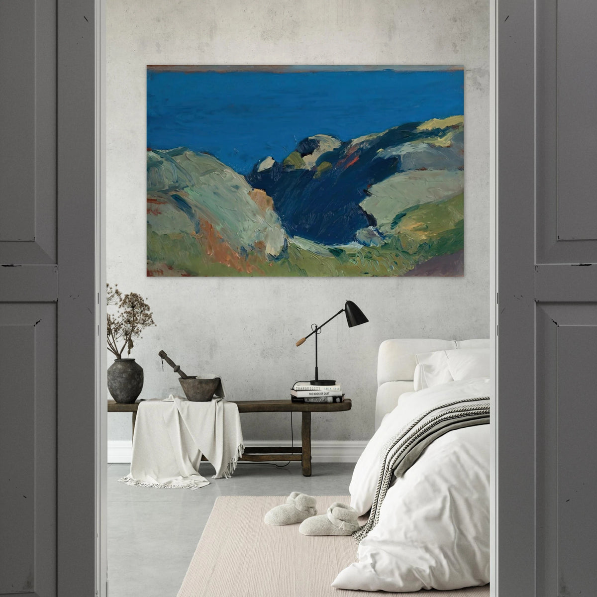 Rocks and Sea Poster | Edward Hopper Poster | Edward Hopper Print