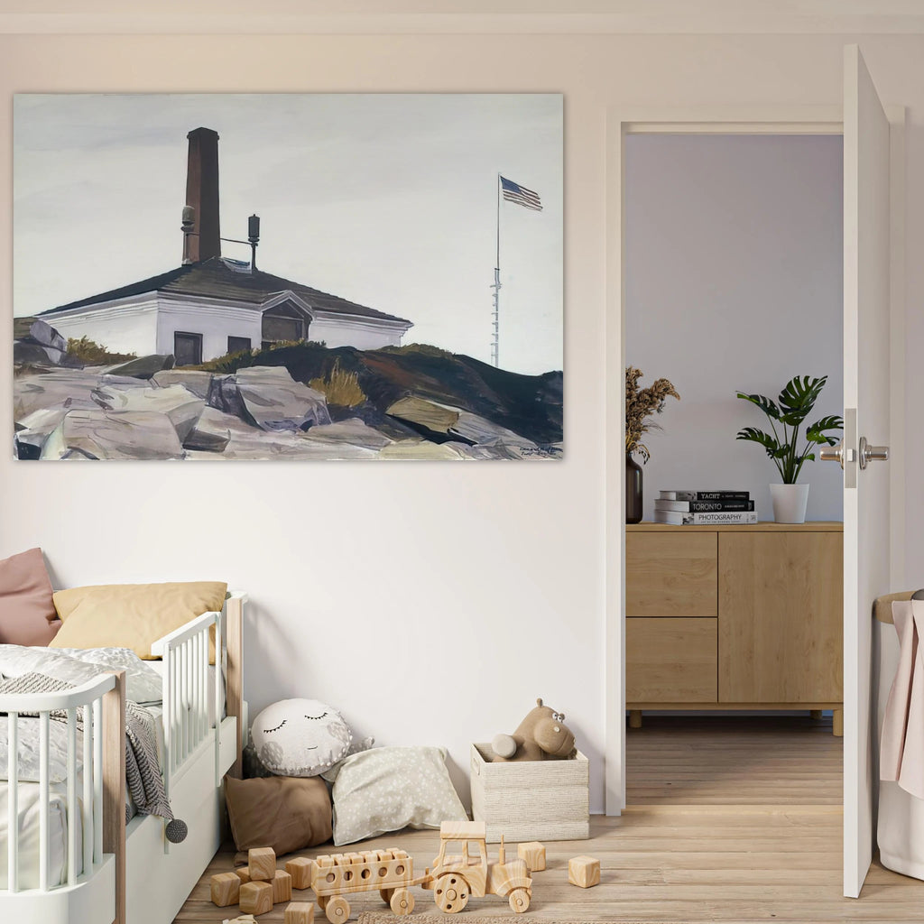 House of the Foghorn, I Poster | Edward Hopper Poster | Edward Hopper Print