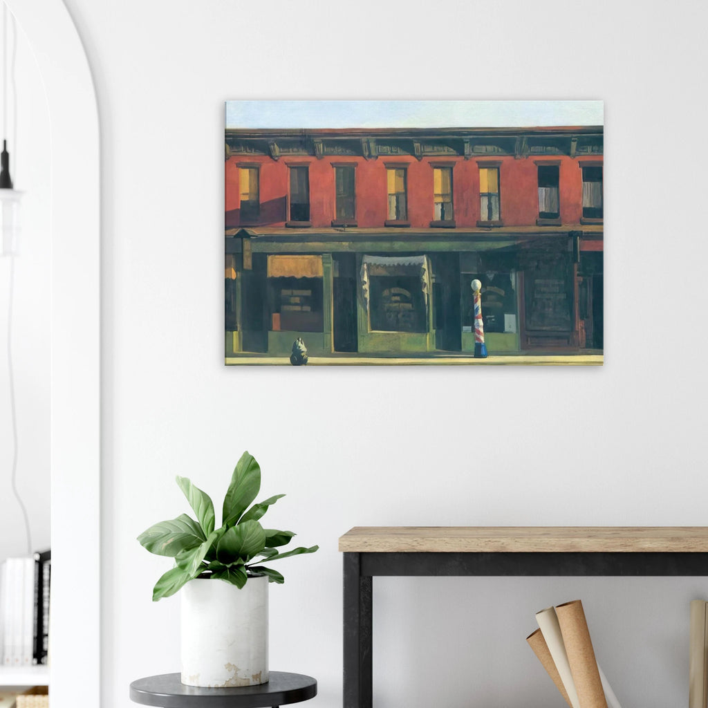 Early Sunday Morning Canvas | Edward Hopper Canvas | Edward Hopper Print