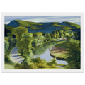 First Branch of the White River, Vermont Framed Poster | Edward Hopper Framed Prints Wall Art | Edward Hopper Print
