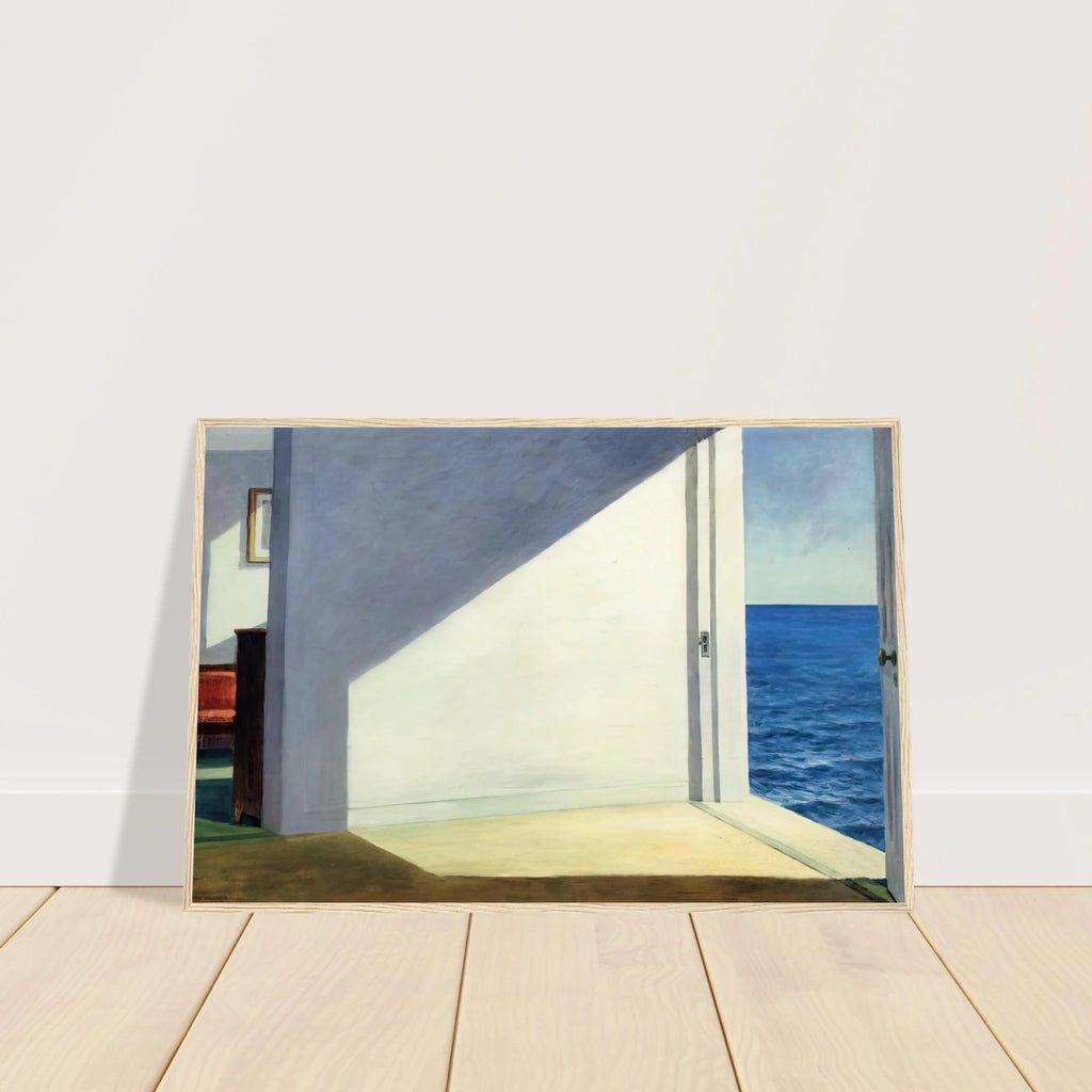 Rooms By The Sea Framed Poster | Edward Hopper Framed Prints Wall Art | Edward Hopper Print