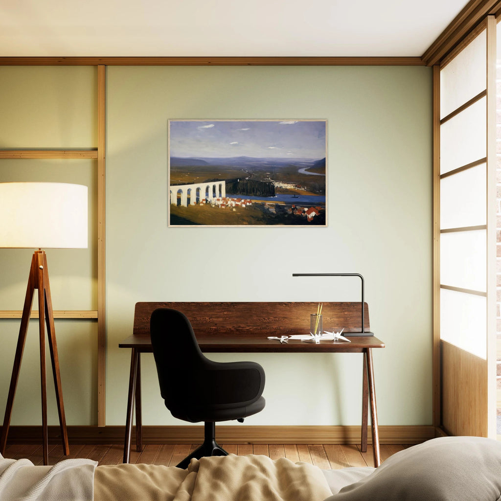 Valley of the Seine Framed Poster | Edward Hopper Framed Prints Wall Art | Edward Hopper Print