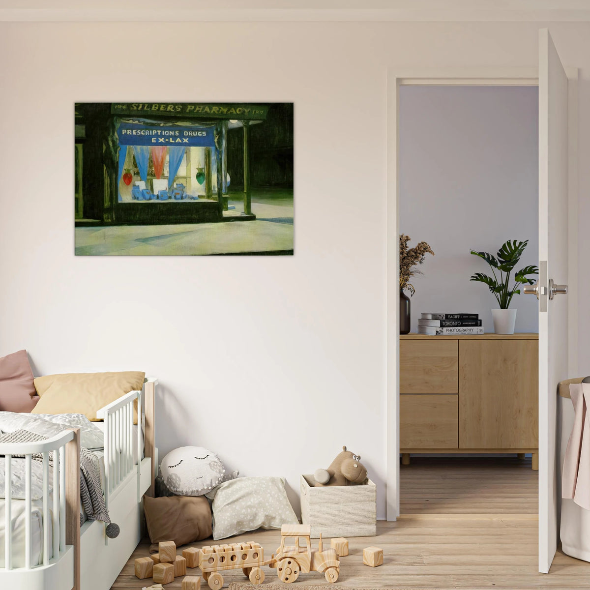 Drug Store Canvas | Edward Hopper Canvas | Edward Hopper Print