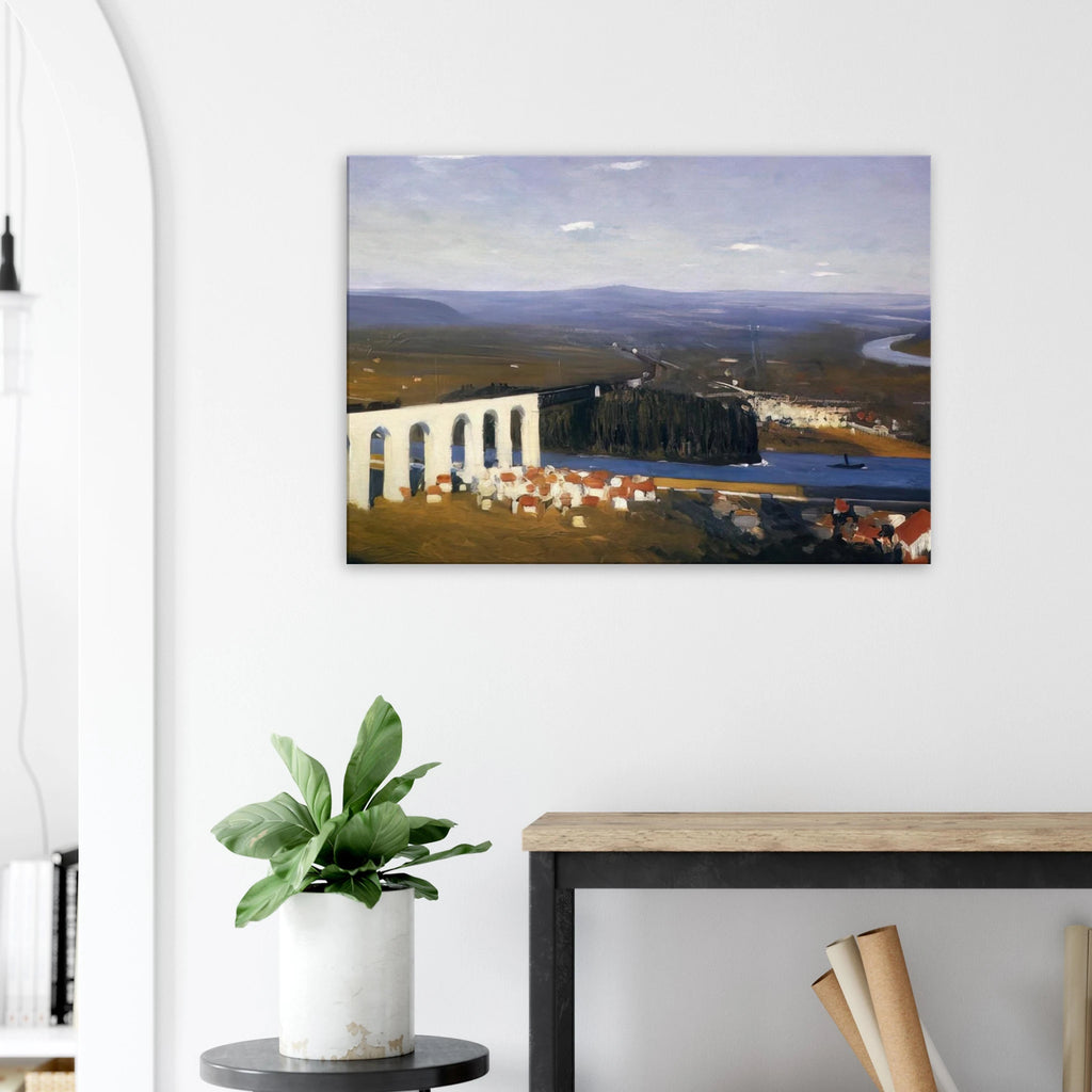 Valley of the Seine Canvas | Edward Hopper Canvas | Edward Hopper Print