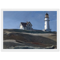 Lighthouse HIll Framed Poster | Edward Hopper Framed Prints Wall Art | Edward Hopper Print