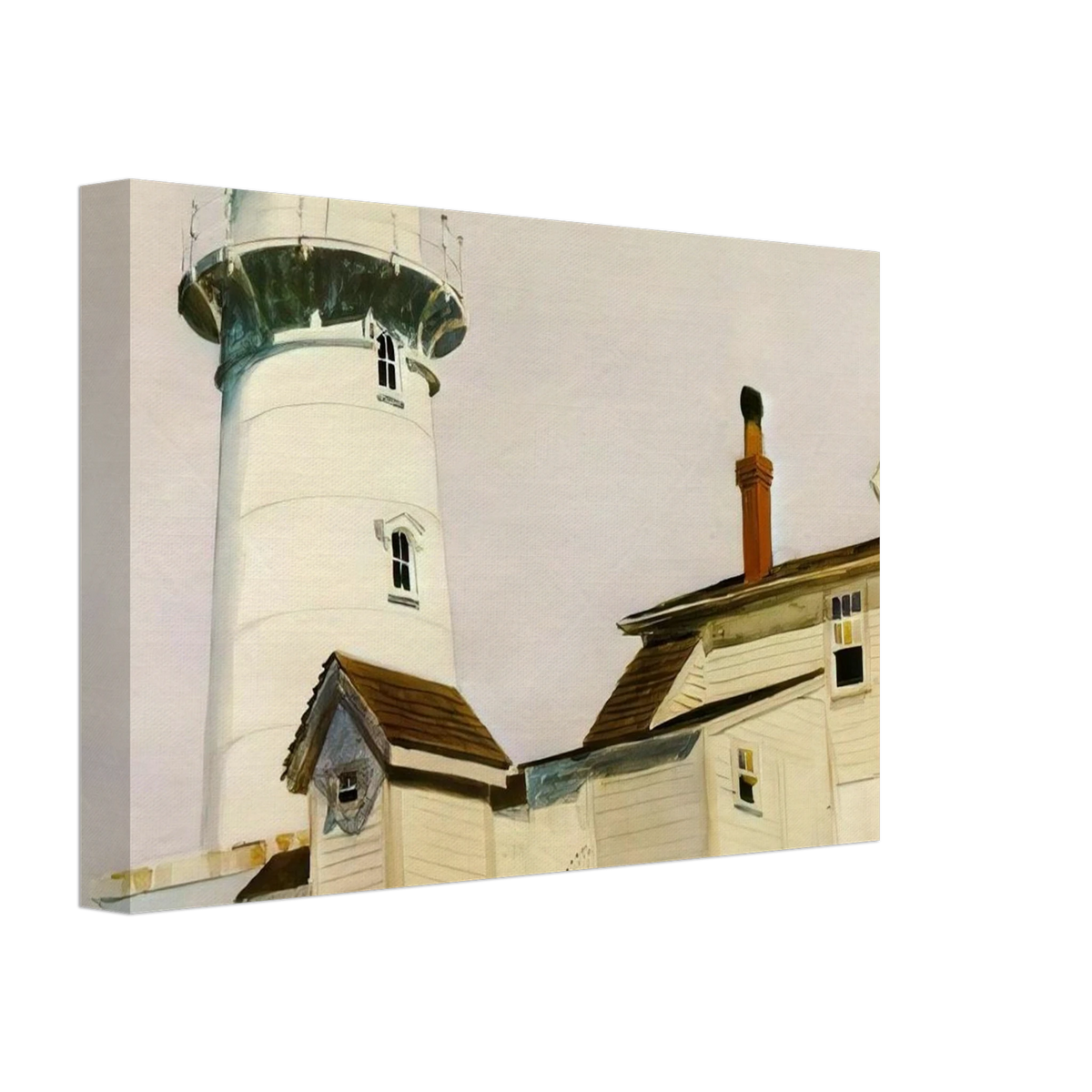 Light at Two lights Canvas | Edward Hopper Canvas | Edward Hopper Print