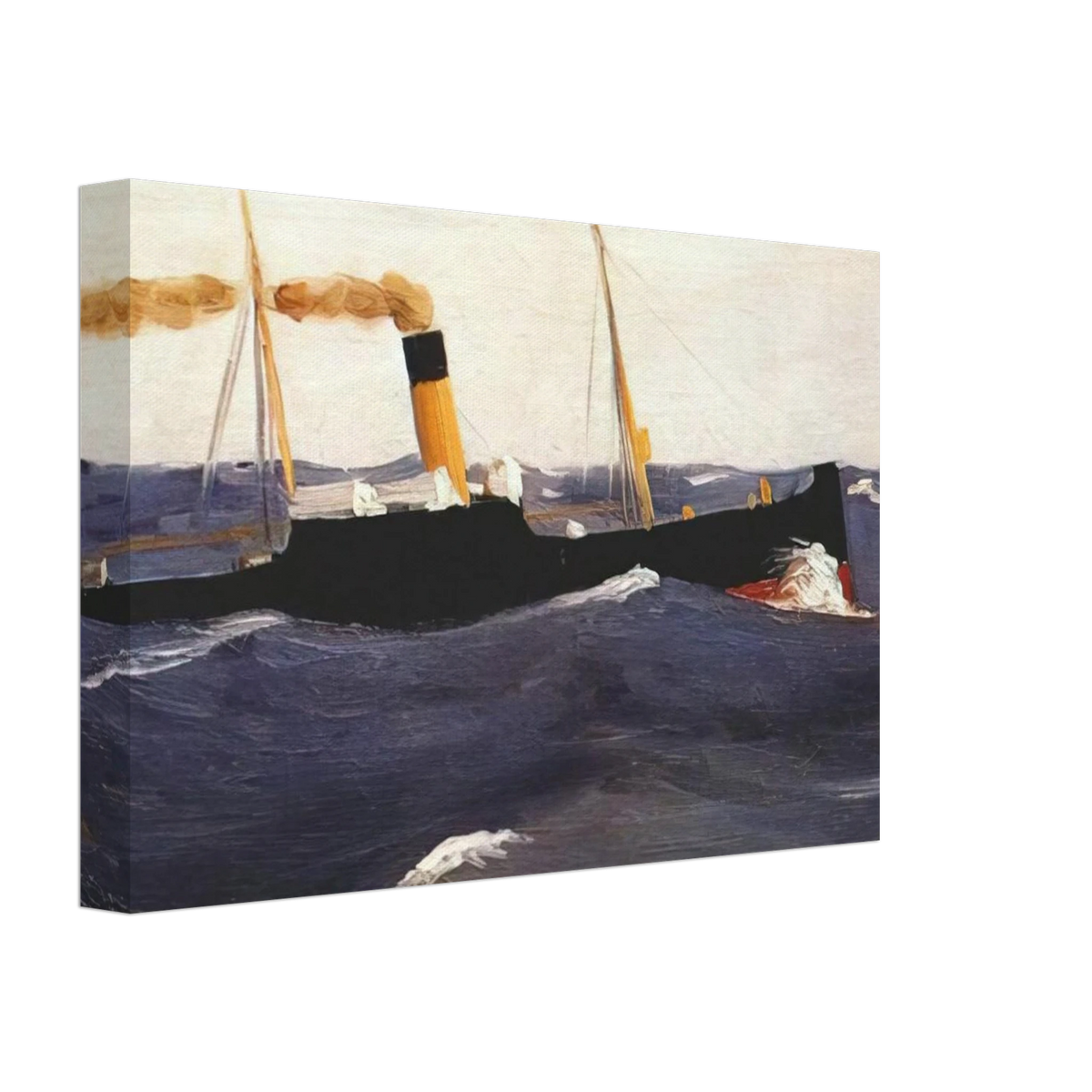 Tramp Steamer Canvas | Edward Hopper Canvas | Edward Hopper Print