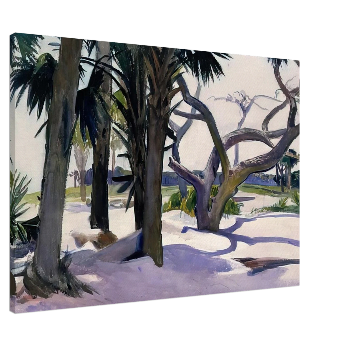 Folly Beach, Charleston, South Carolina Canvas | Edward Hopper Canvas | Edward Hopper Print