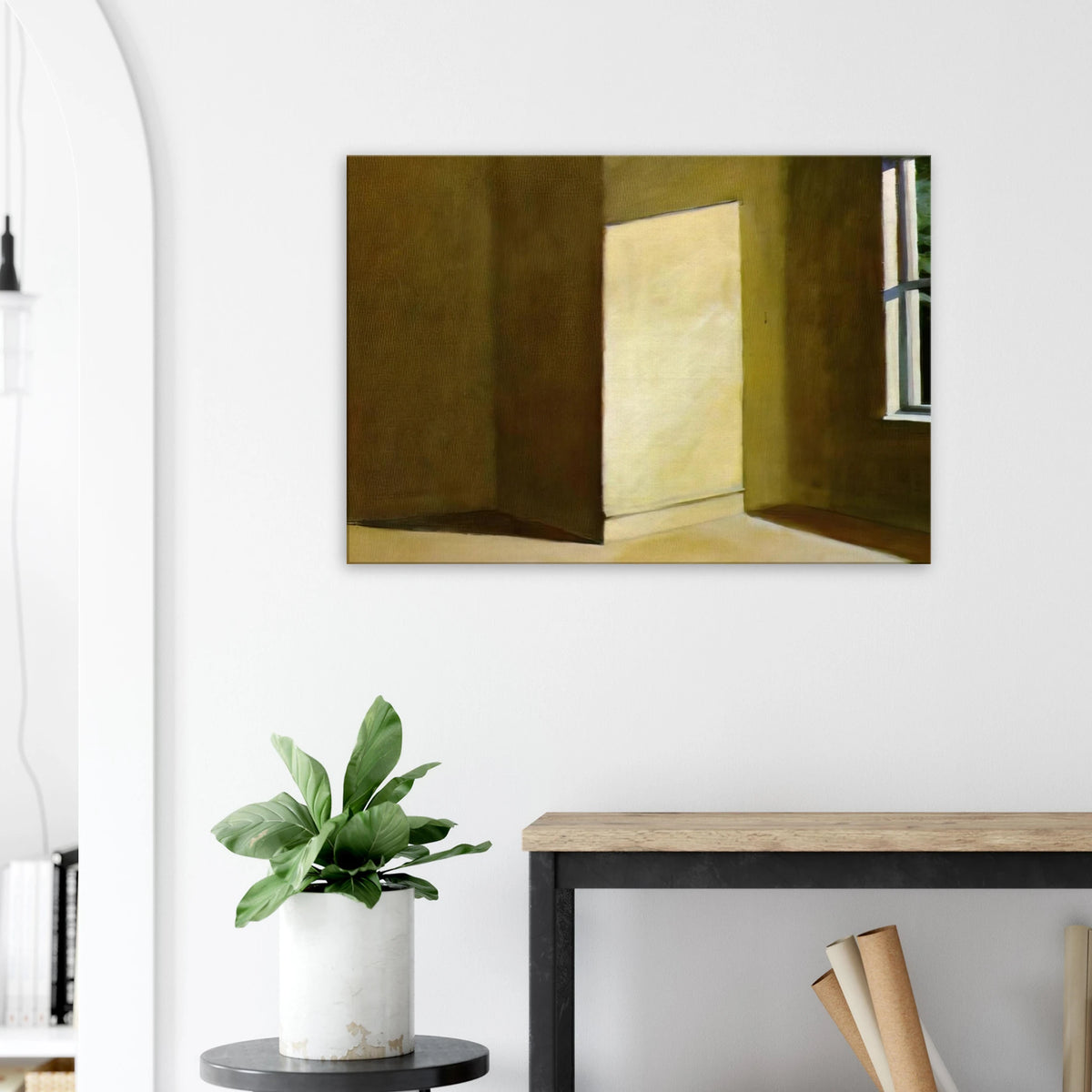 Sun in an Empty Room Canvas | Edward Hopper Canvas | Edward Hopper Print