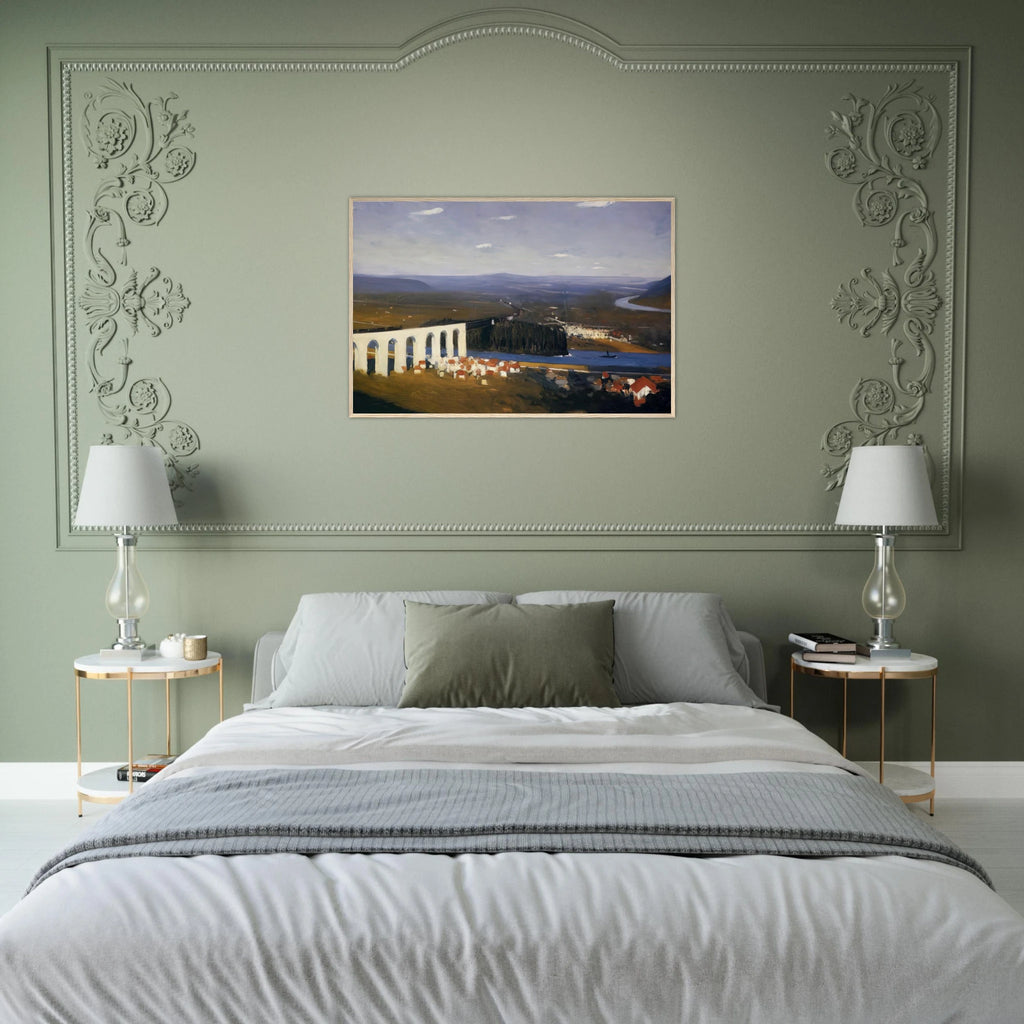 Valley of the Seine Framed Poster | Edward Hopper Framed Prints Wall Art | Edward Hopper Print