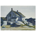 House at the Fort, Gloucester Poster | Edward Hopper Poster | Edward Hopper Print
