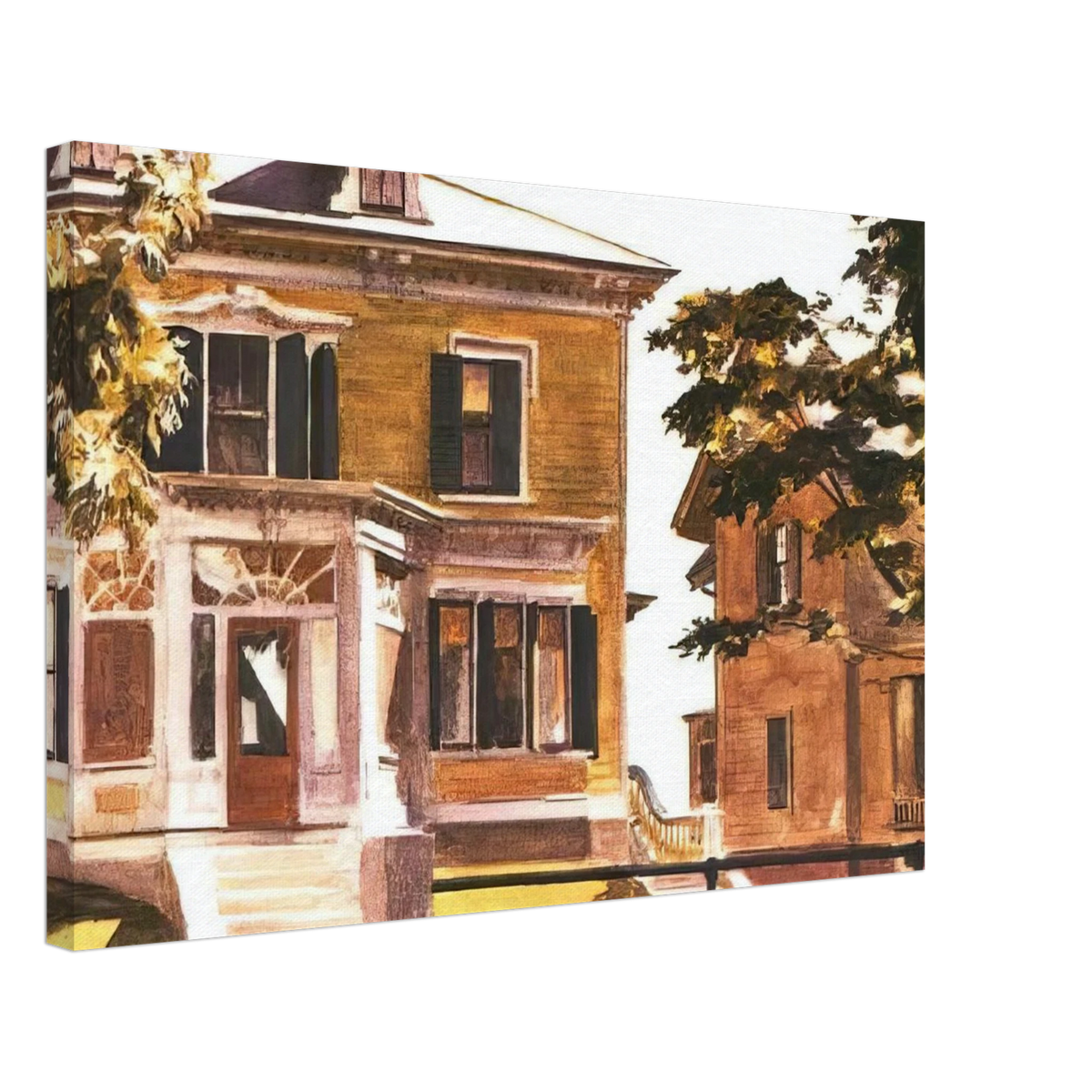 Davis House Canvas | Edward Hopper Canvas | Edward Hopper Print