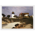 Squam Light Framed Poster | Edward Hopper Framed Prints Wall Art | Edward Hopper Print