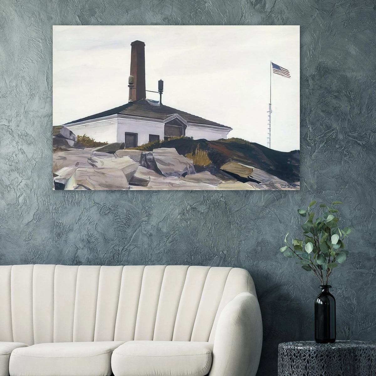 House of the Foghorn, I Poster | Edward Hopper Poster | Edward Hopper Print