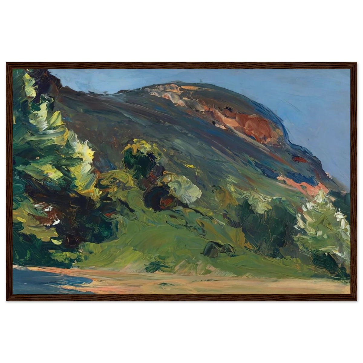 Bluff Framed Poster | Edward Hopper Framed Prints Wall Art | Edward Hopper Print