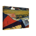 Cobbs Barns and Distant Houses Canvas | Edward Hopper Canvas | Edward Hopper Print