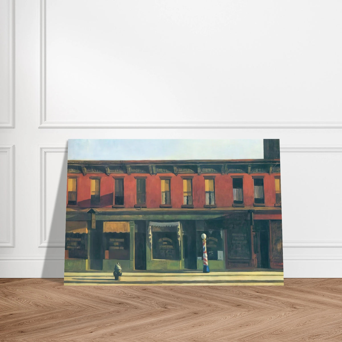 Early Sunday Morning Poster | Edward Hopper Poster | Edward Hopper Print