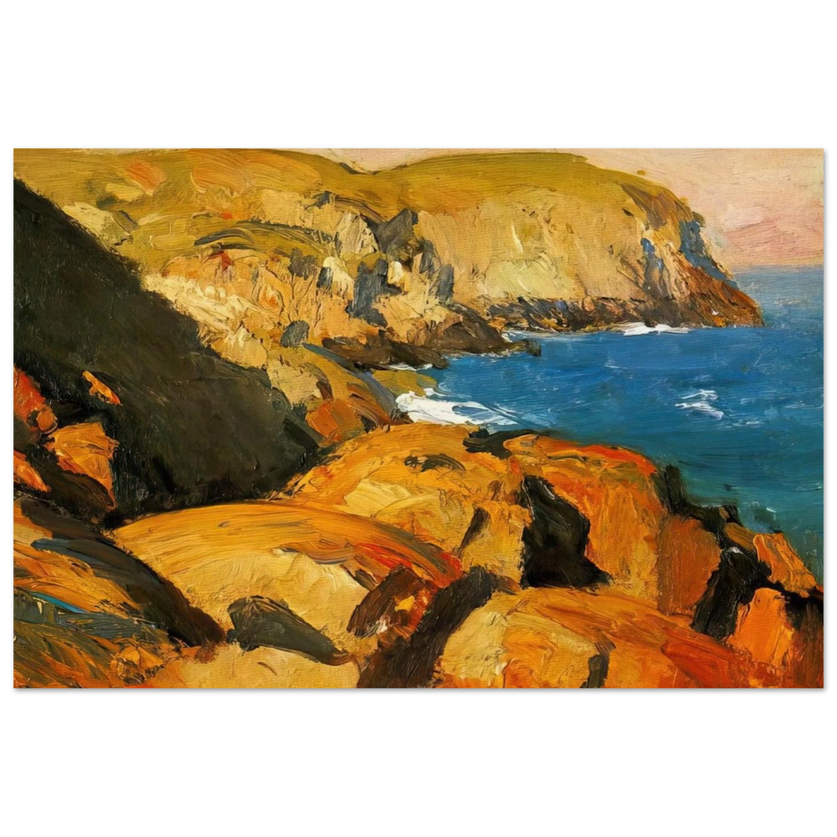 Blackhead, Monhegan Poster | Edward Hopper Poster | Edward Hopper Print