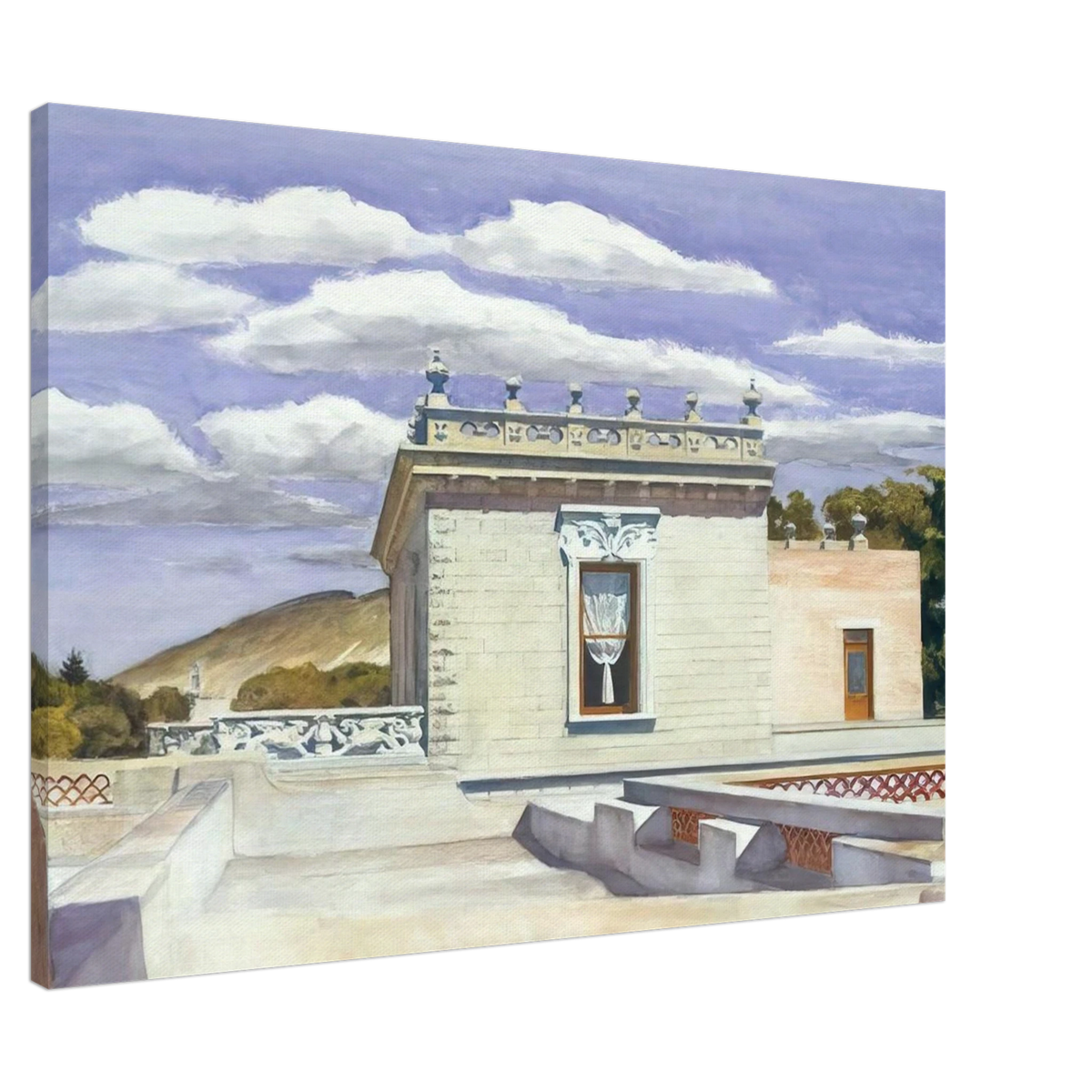 Saltillo Mansion Canvas | Edward Hopper Canvas | Edward Hopper Print