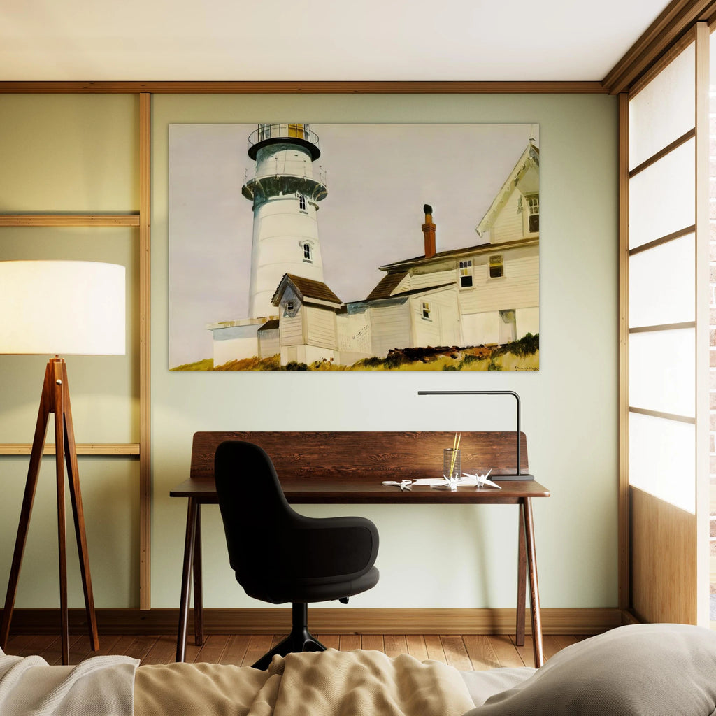 Light at Two lights Poster | Edward Hopper Poster | Edward Hopper Print