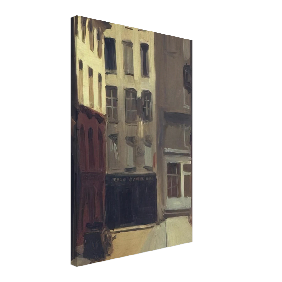Paris Street Canvas | Edward Hopper Canvas | Edward Hopper Print