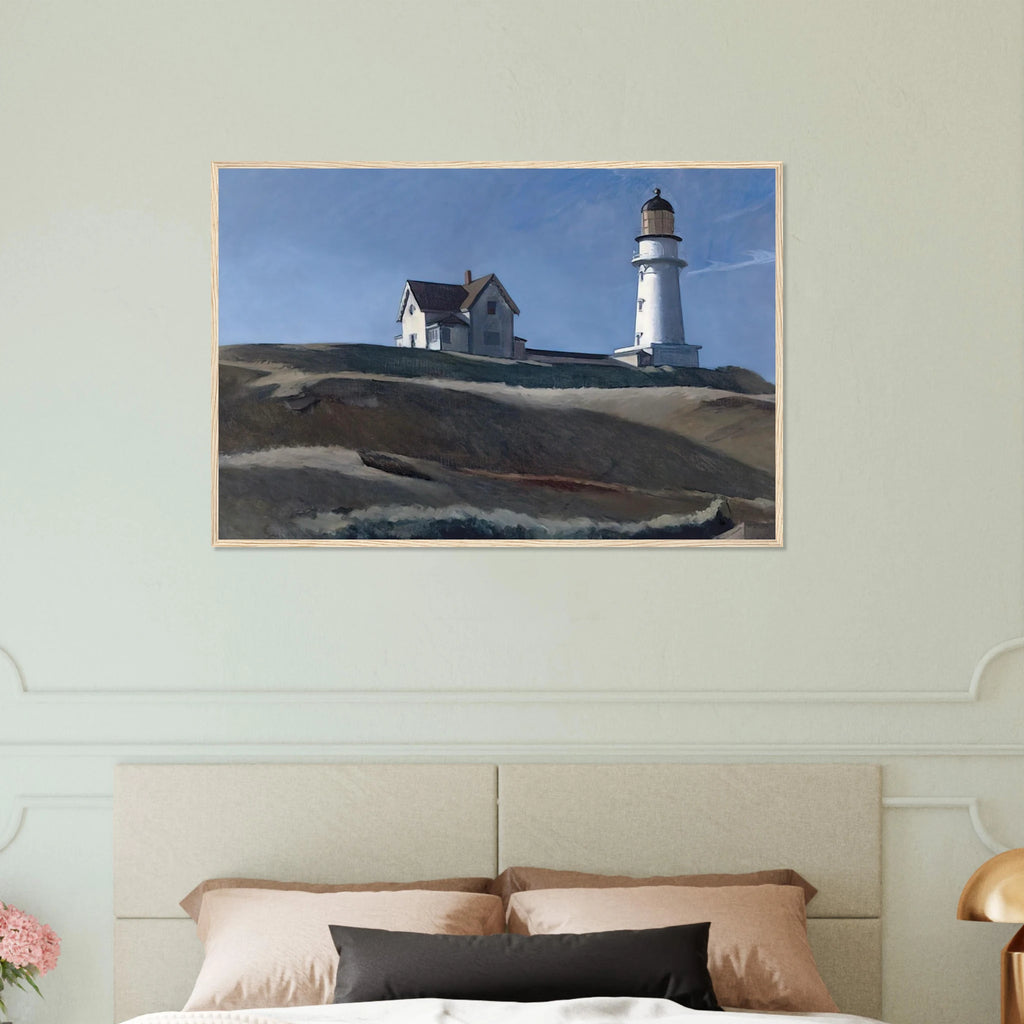 Lighthouse HIll Framed Poster | Edward Hopper Framed Prints Wall Art | Edward Hopper Print