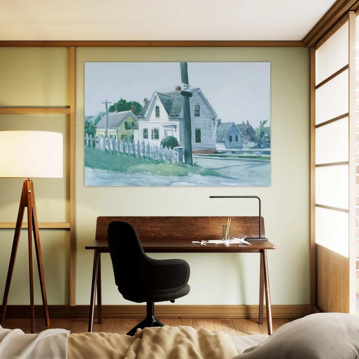 White House with Dormer Window Poster | Edward Hopper Poster | Edward Hopper Print