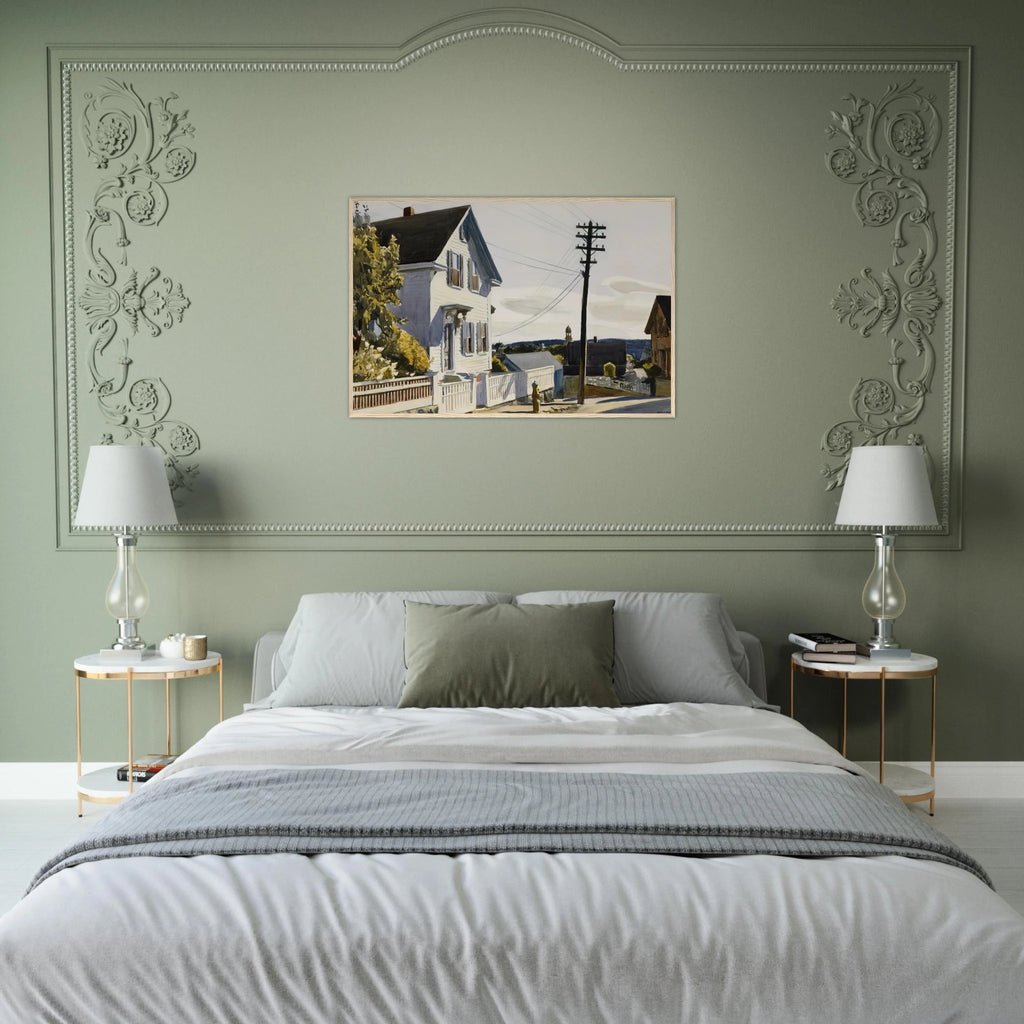 Adam s House Framed Poster | Edward Hopper Framed Prints Wall Art | Edward Hopper Print