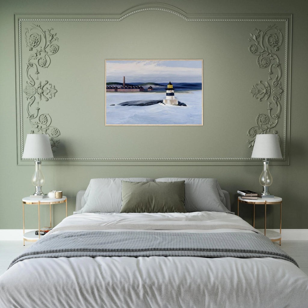 Five A.M. Framed Poster | Edward Hopper Framed Prints Wall Art | Edward Hopper Print