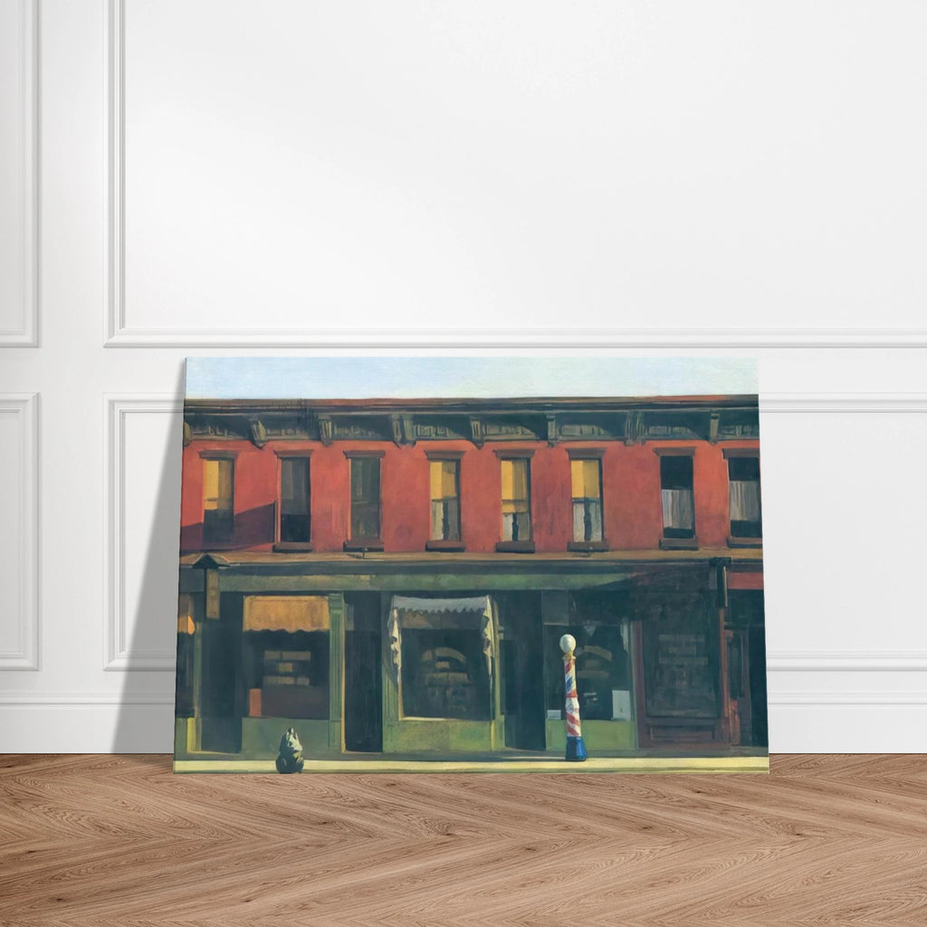 Early Sunday Morning Canvas | Edward Hopper Canvas | Edward Hopper Print