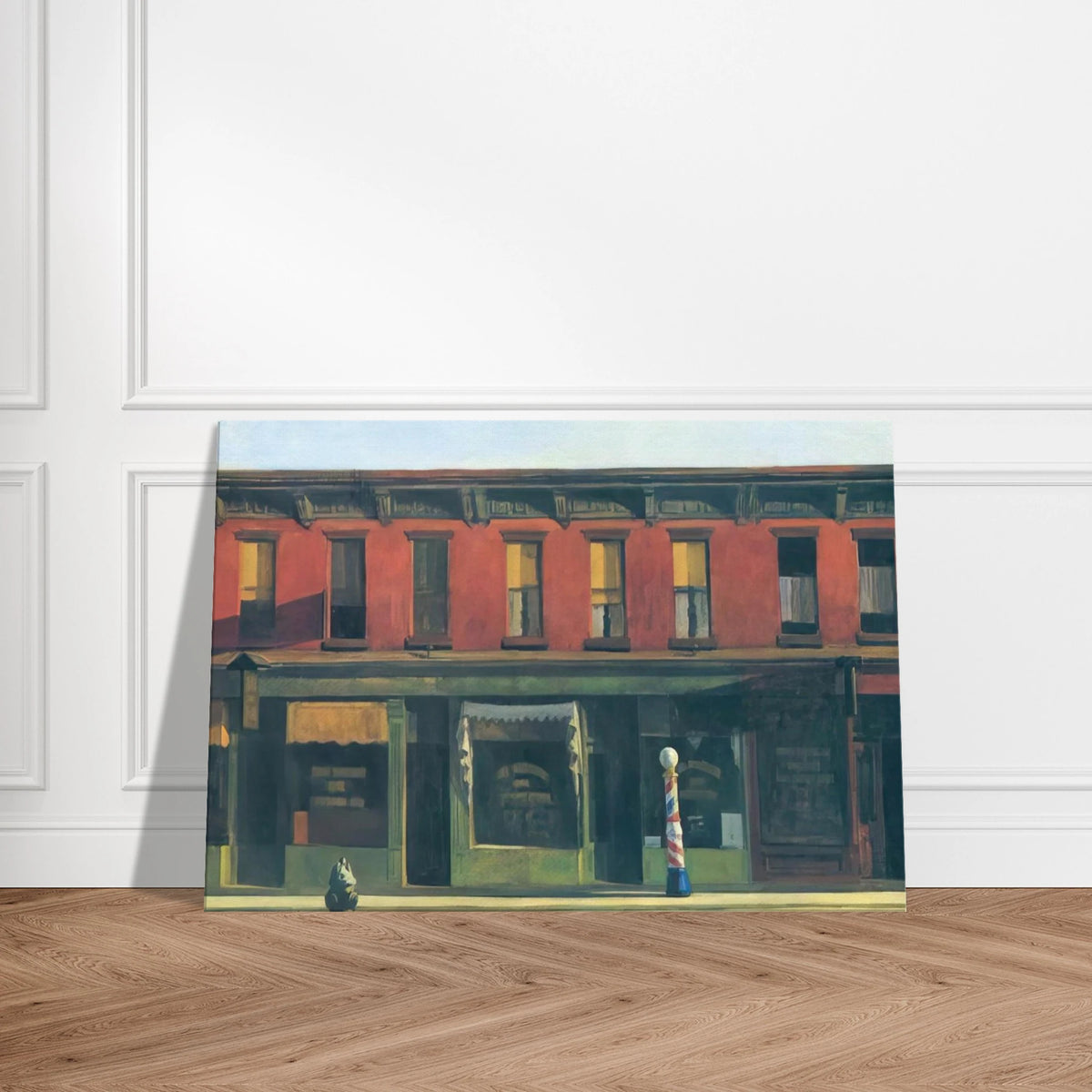 Early Sunday Morning Canvas | Edward Hopper Canvas | Edward Hopper Print