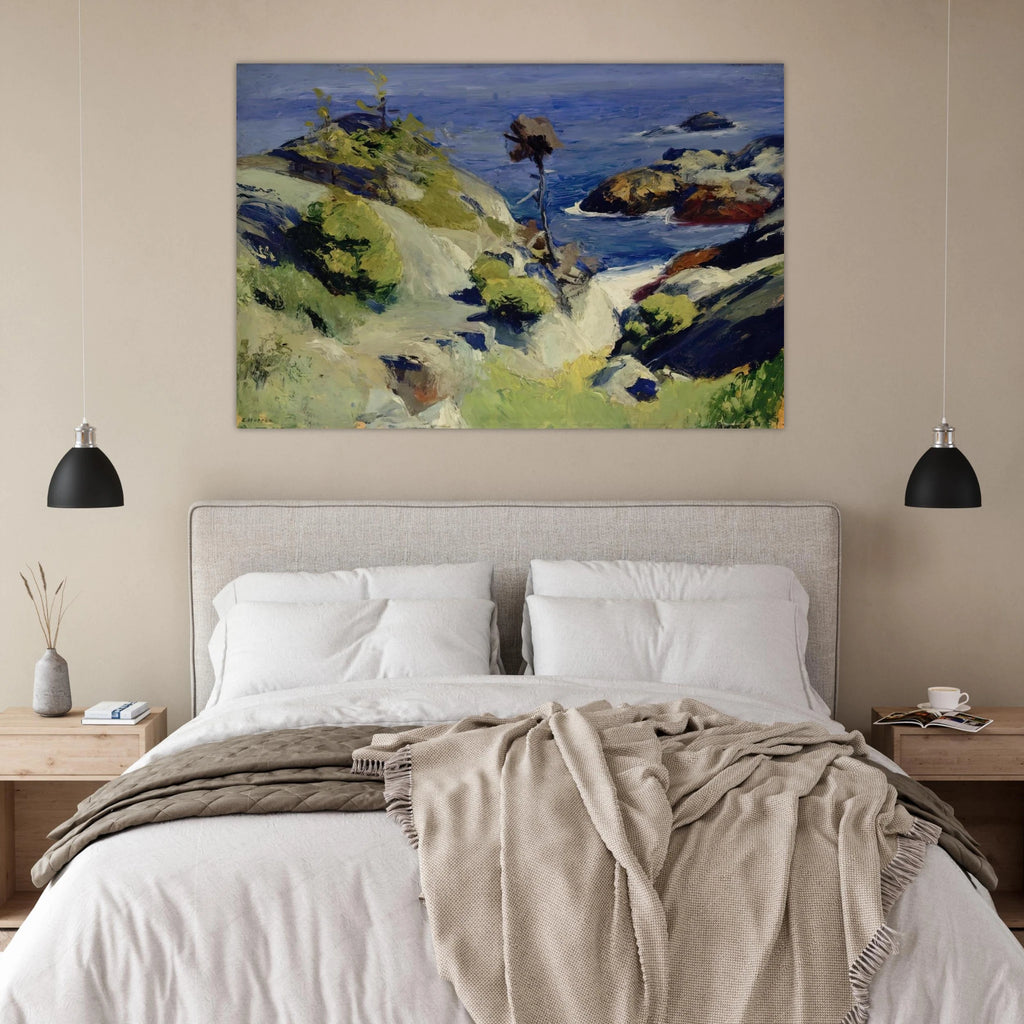 Monhegan Landscape Poster | Edward Hopper Poster | Edward Hopper Print
