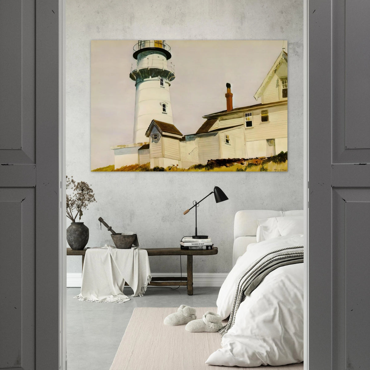 Light at Two lights Poster | Edward Hopper Poster | Edward Hopper Print