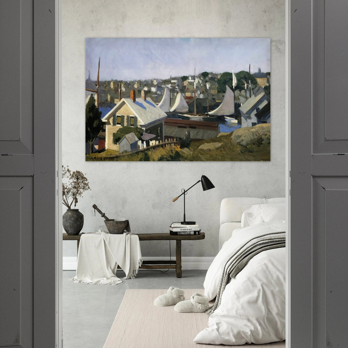 Gloucester Harbor Poster | Edward Hopper Poster | Edward Hopper Print