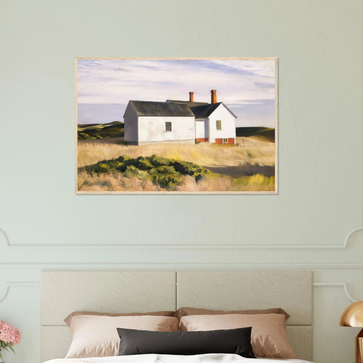 Ryders House Framed Poster | Edward Hopper Framed Prints Wall Art | Edward Hopper Print