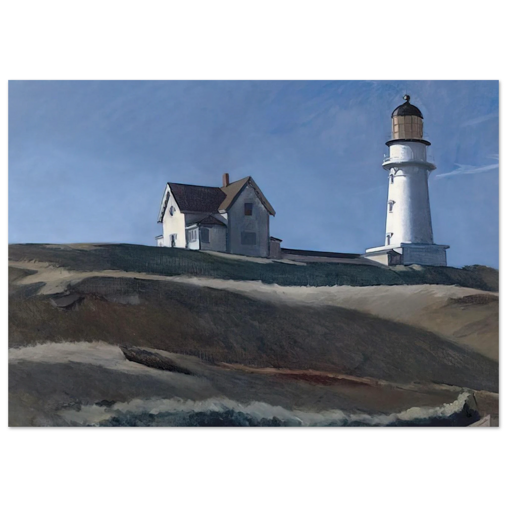 Lighthouse HIll Poster | Edward Hopper Poster | Edward Hopper Print