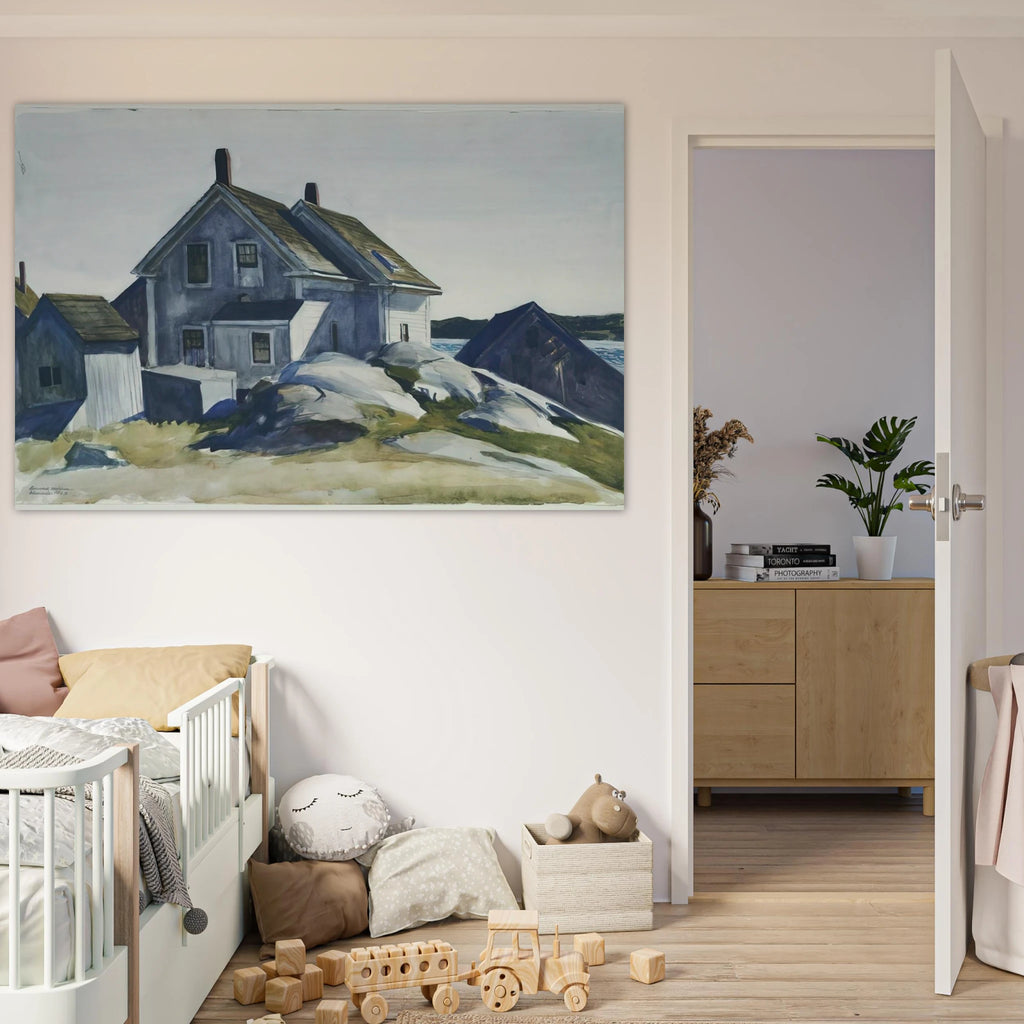 House at the Fort, Gloucester Poster | Edward Hopper Poster | Edward Hopper Print