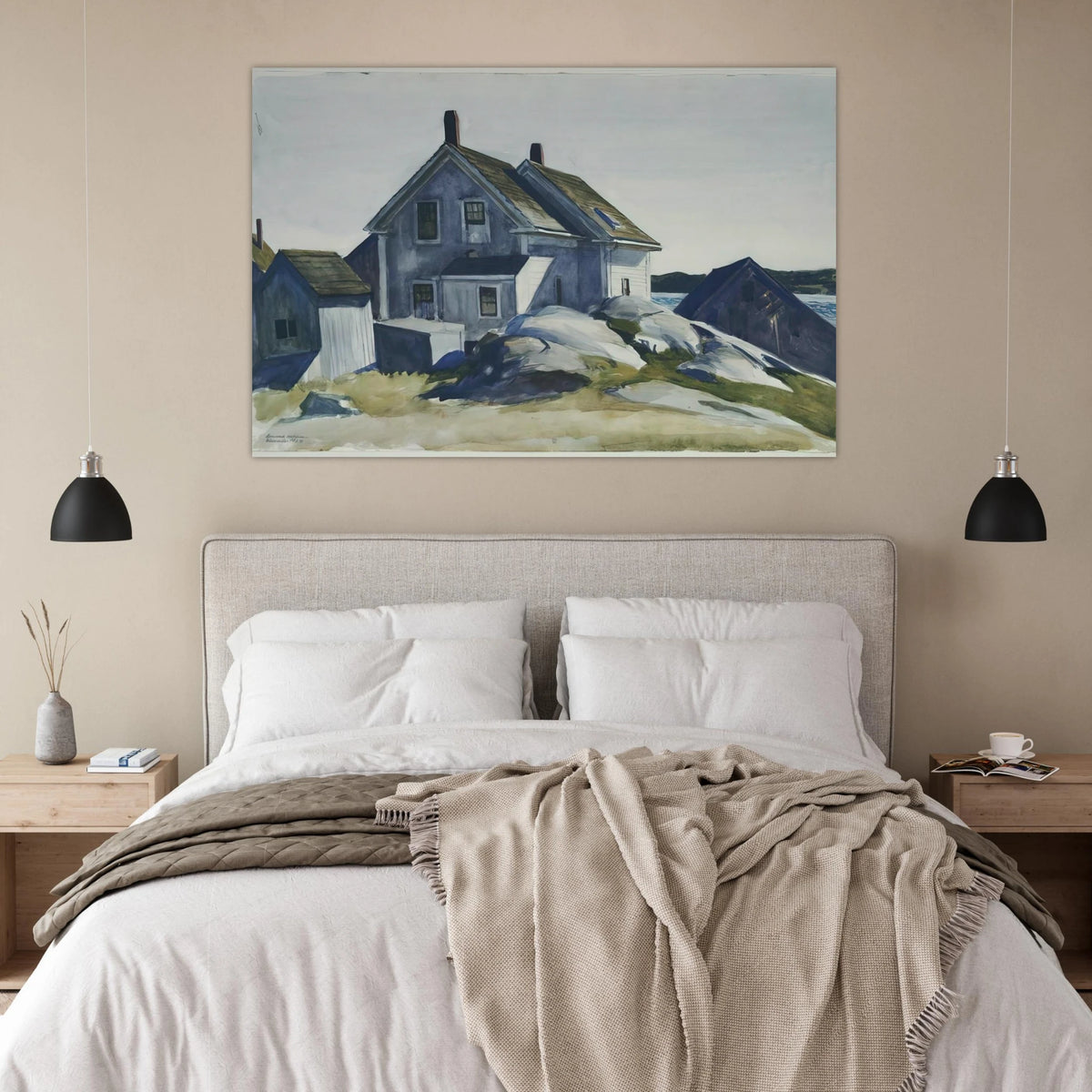 House at the Fort, Gloucester Poster | Edward Hopper Poster | Edward Hopper Print
