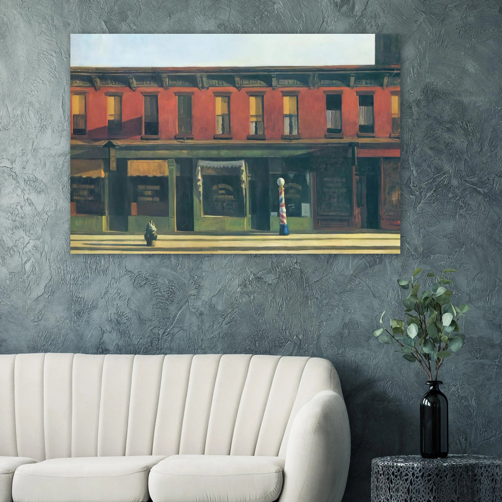 Early Sunday Morning Poster | Edward Hopper Poster | Edward Hopper Print