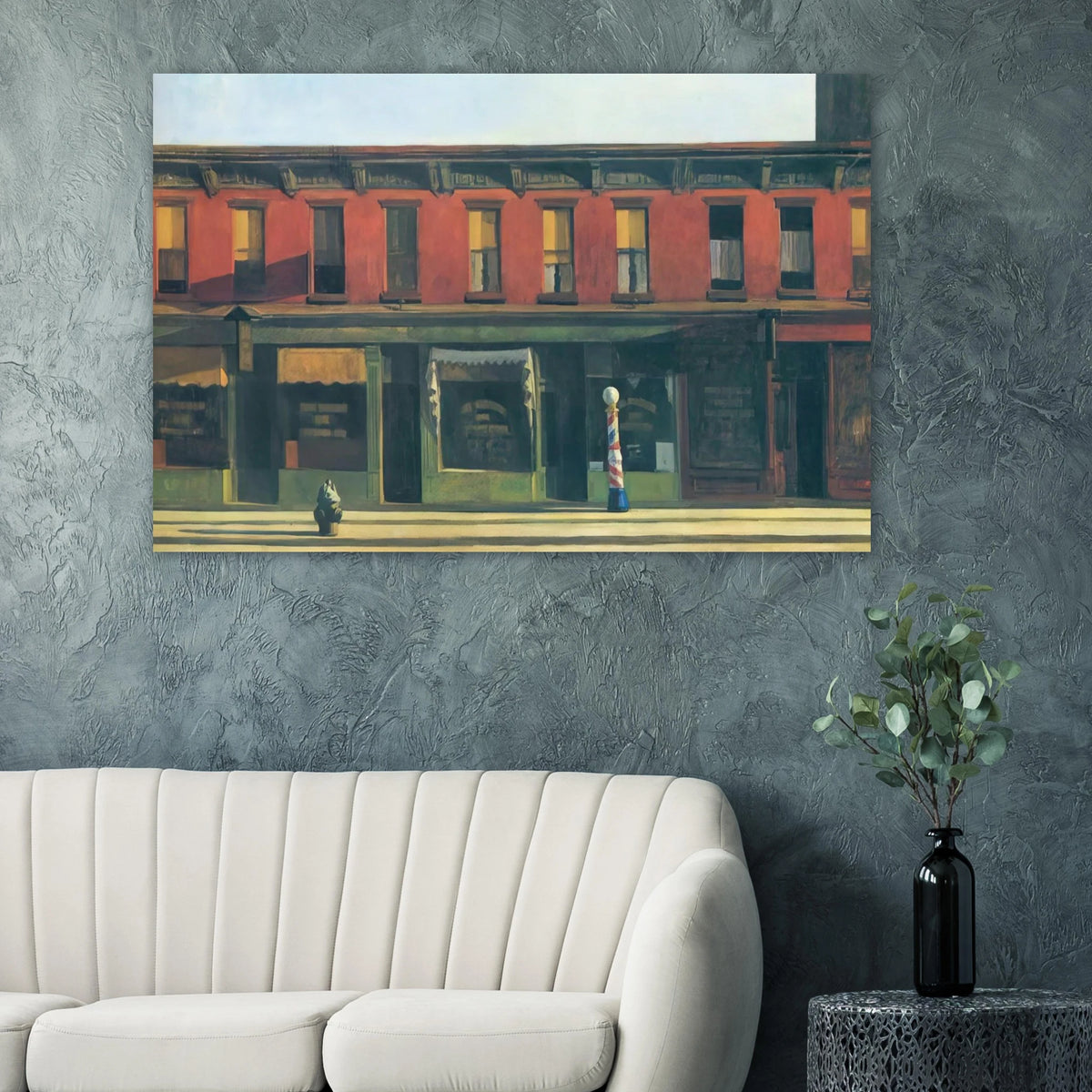 Early Sunday Morning Poster | Edward Hopper Poster | Edward Hopper Print