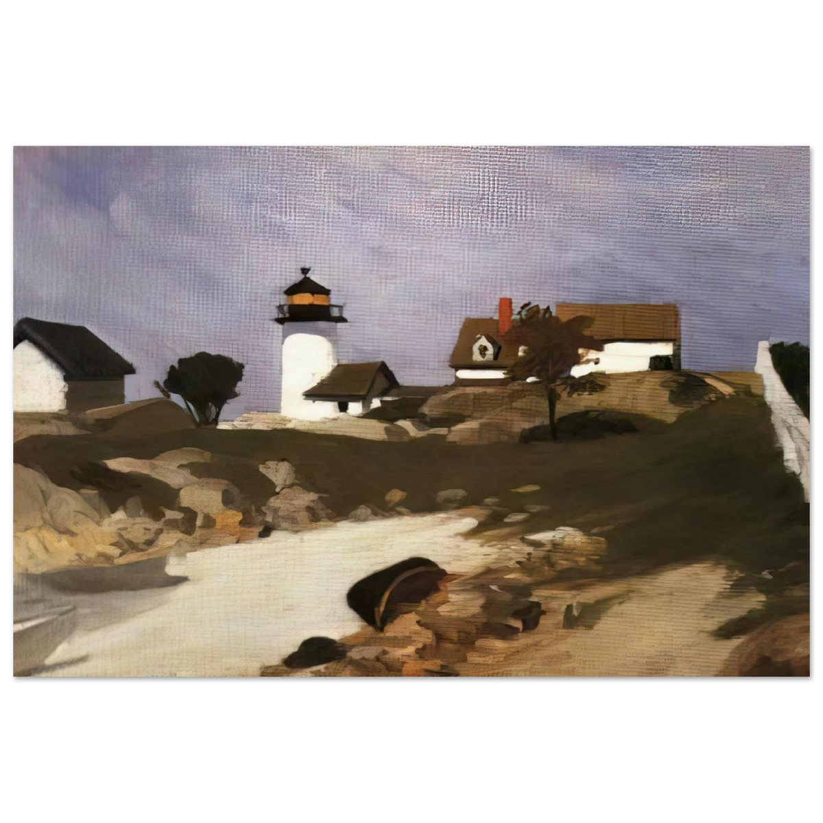 Squam Light Poster | Edward Hopper Poster | Edward Hopper Print