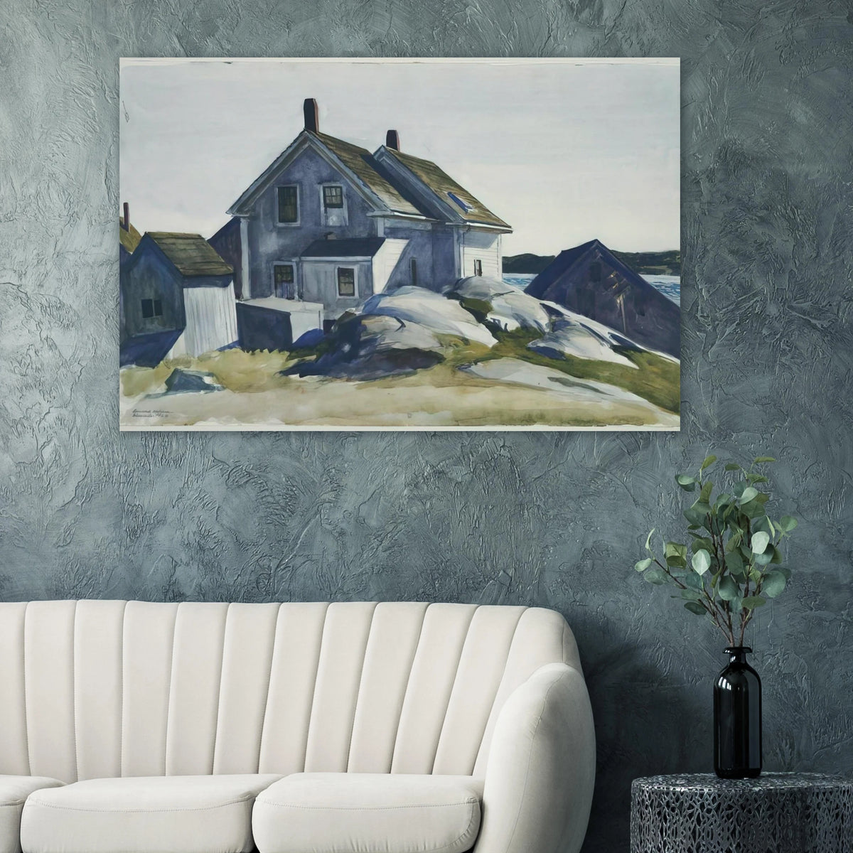 House at the Fort, Gloucester Poster | Edward Hopper Poster | Edward Hopper Print