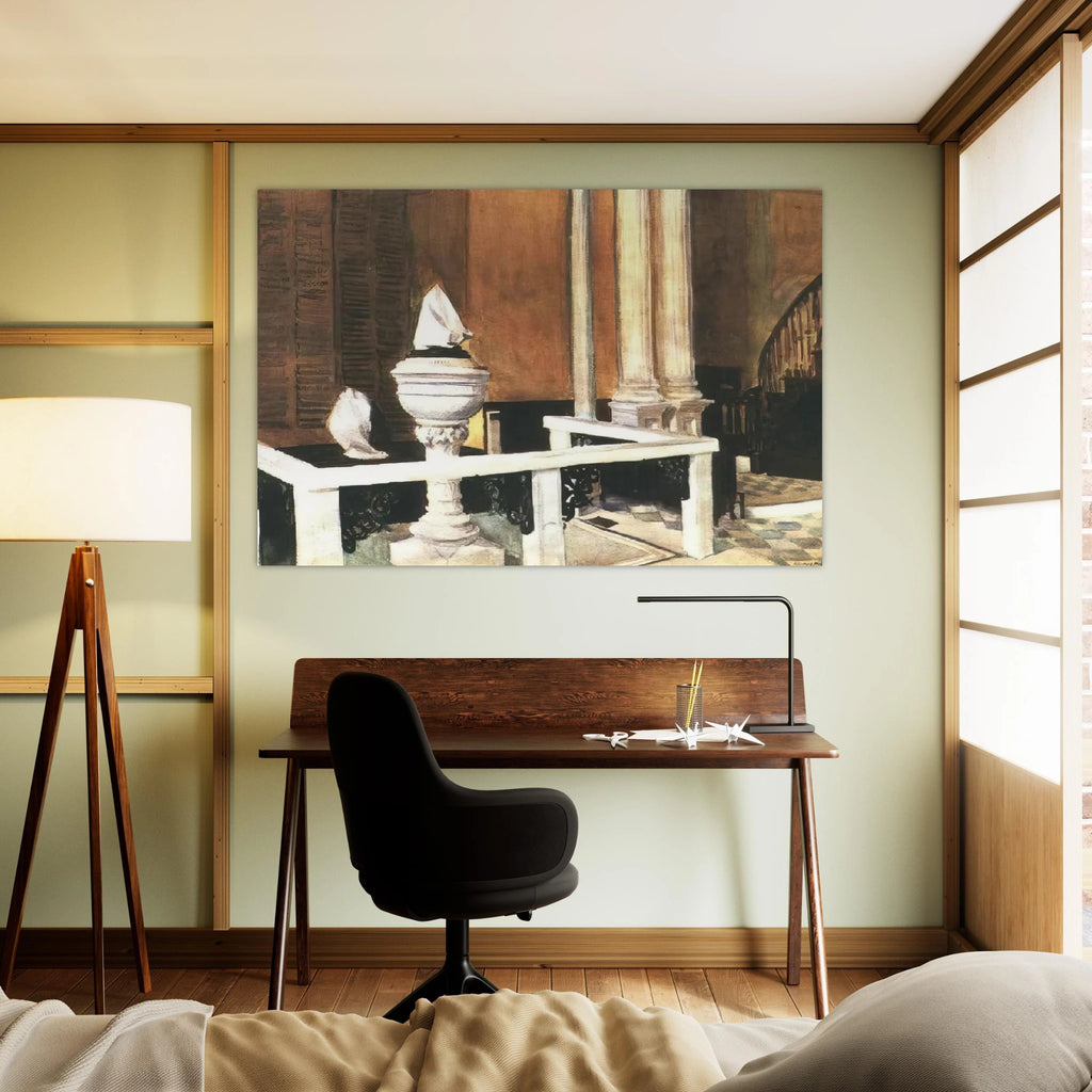Baptistry of St. John s Poster | Edward Hopper Poster | Edward Hopper Print