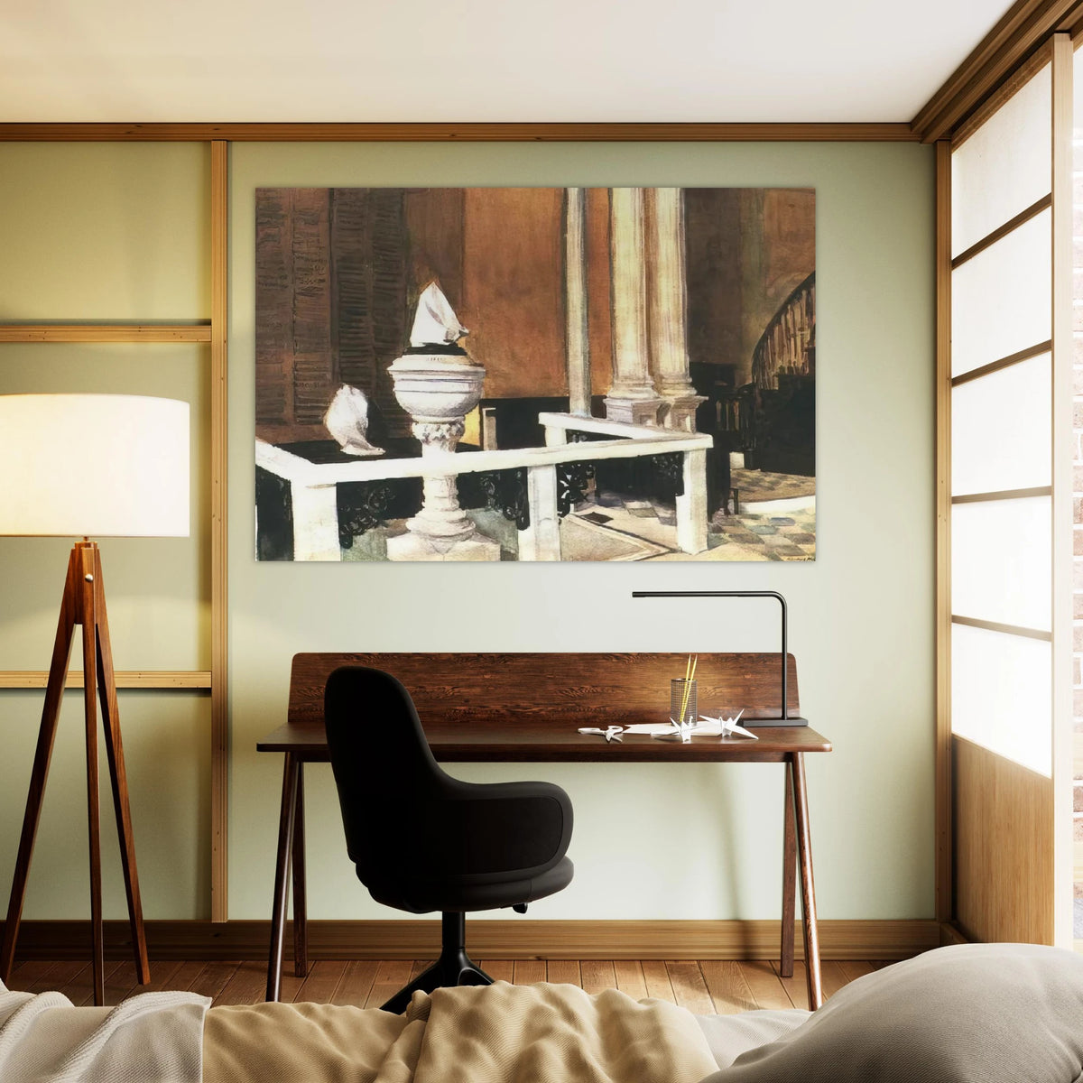 Baptistry of St. John s Poster | Edward Hopper Poster | Edward Hopper Print