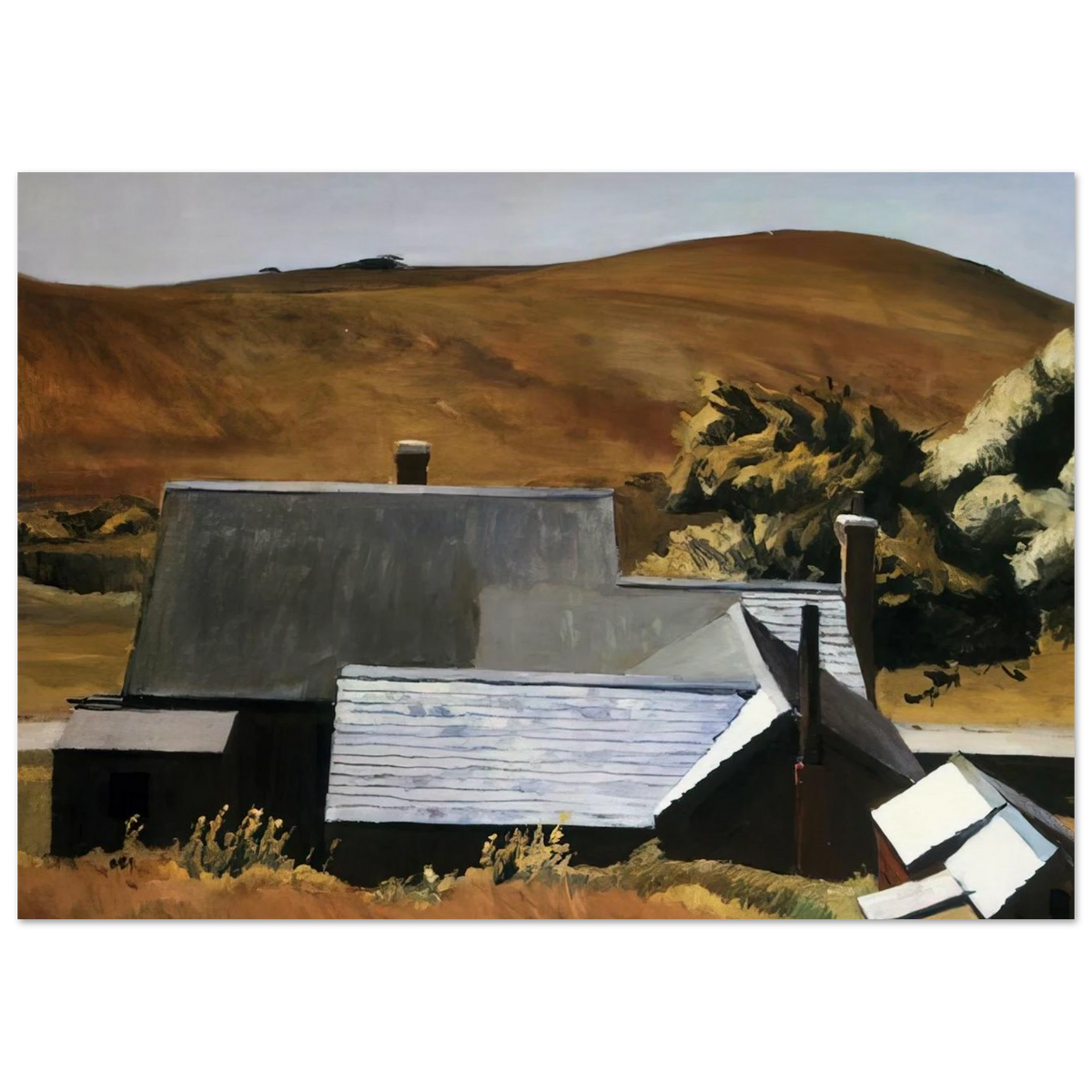 Burly Cobb s House, South Truro Poster | Edward Hopper Poster | Edward Hopper Print
