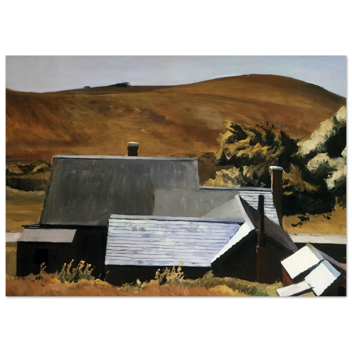 Burly Cobb s House, South Truro Poster | Edward Hopper Poster | Edward Hopper Print