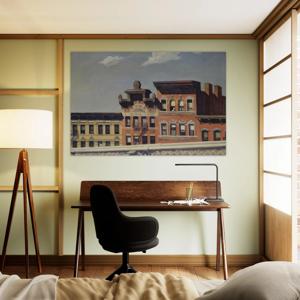 From Williamsburg Bridge Poster | Edward Hopper Poster | Edward Hopper Print