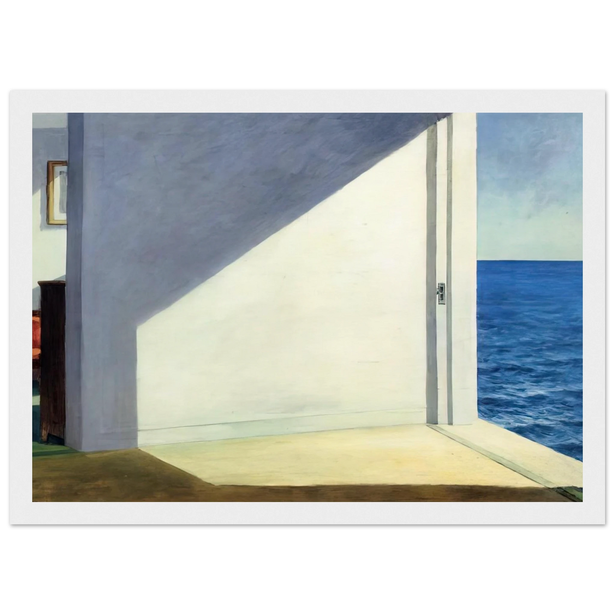 Rooms By The Sea Framed Poster | Edward Hopper Framed Prints Wall Art | Edward Hopper Print