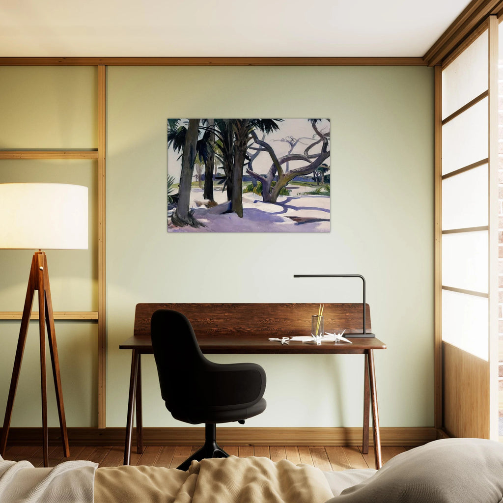 Folly Beach, Charleston, South Carolina Canvas | Edward Hopper Canvas | Edward Hopper Print